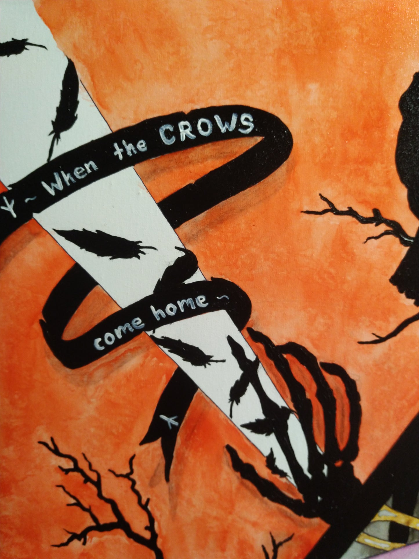 "When the CROWS come home"
