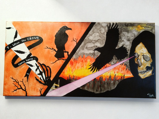 "When the CROWS come home"